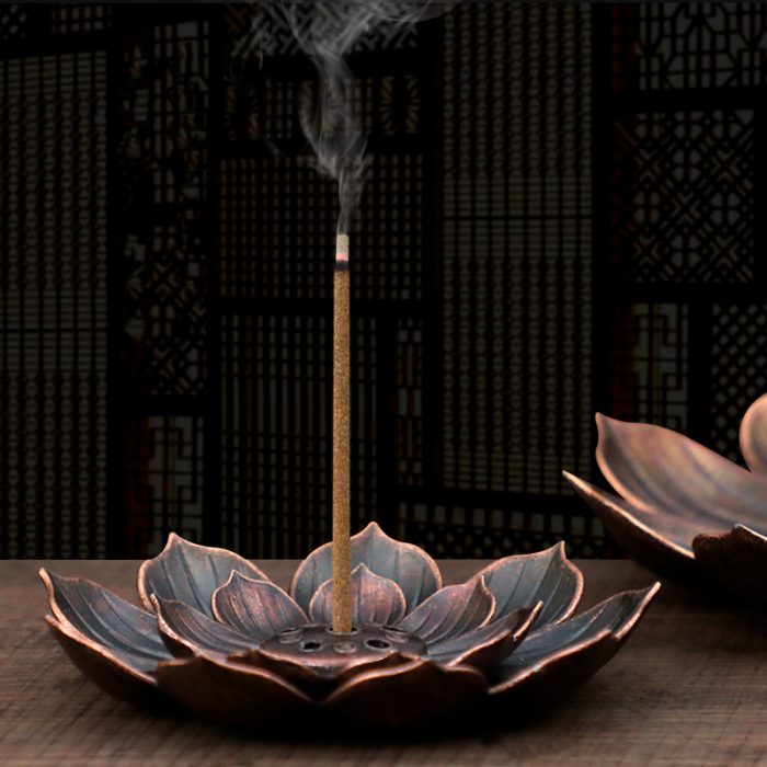 Porte encens Bouddha Fleur Lotus Namasté
