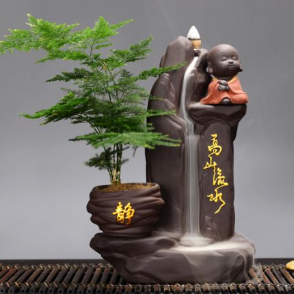Voici une Fontaine à Encens Bouddha